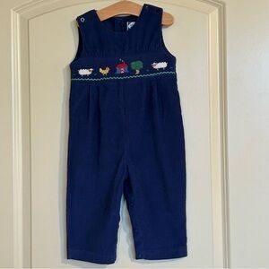 18M Carriage Boutique Smocked Longall